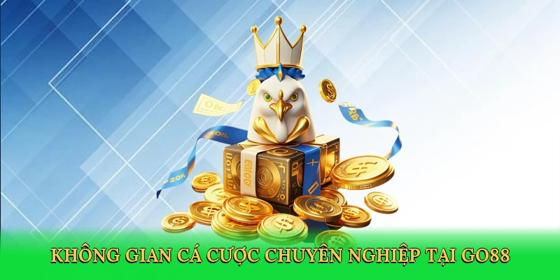 Không gian cá cược chuyên nghiệp tại Go88