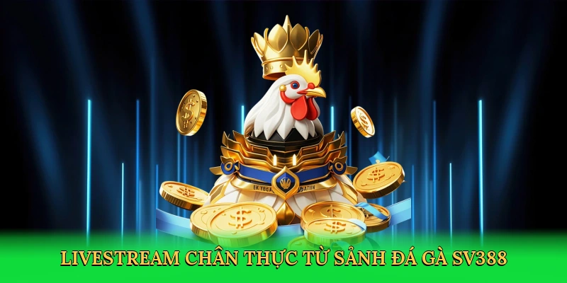Livestream chân thực từ sảnh đá gà sv388